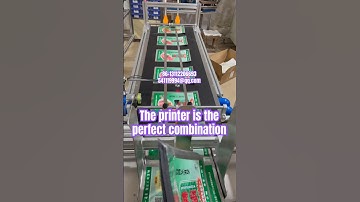 The friction feeder and the printer are the perfect combination #technology #conveyor #feeder #bag