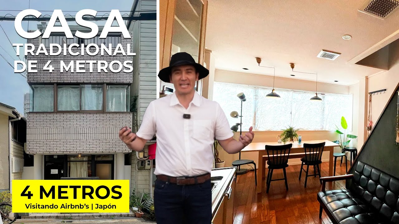 EN 4 METROS de FRENTE una CASA TRADICIONAL JAPONESA con MONOESPACIO | Visitando Osaka - Japón