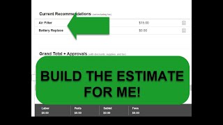 SPEED UP Estimating and save time with CANNED JOBS