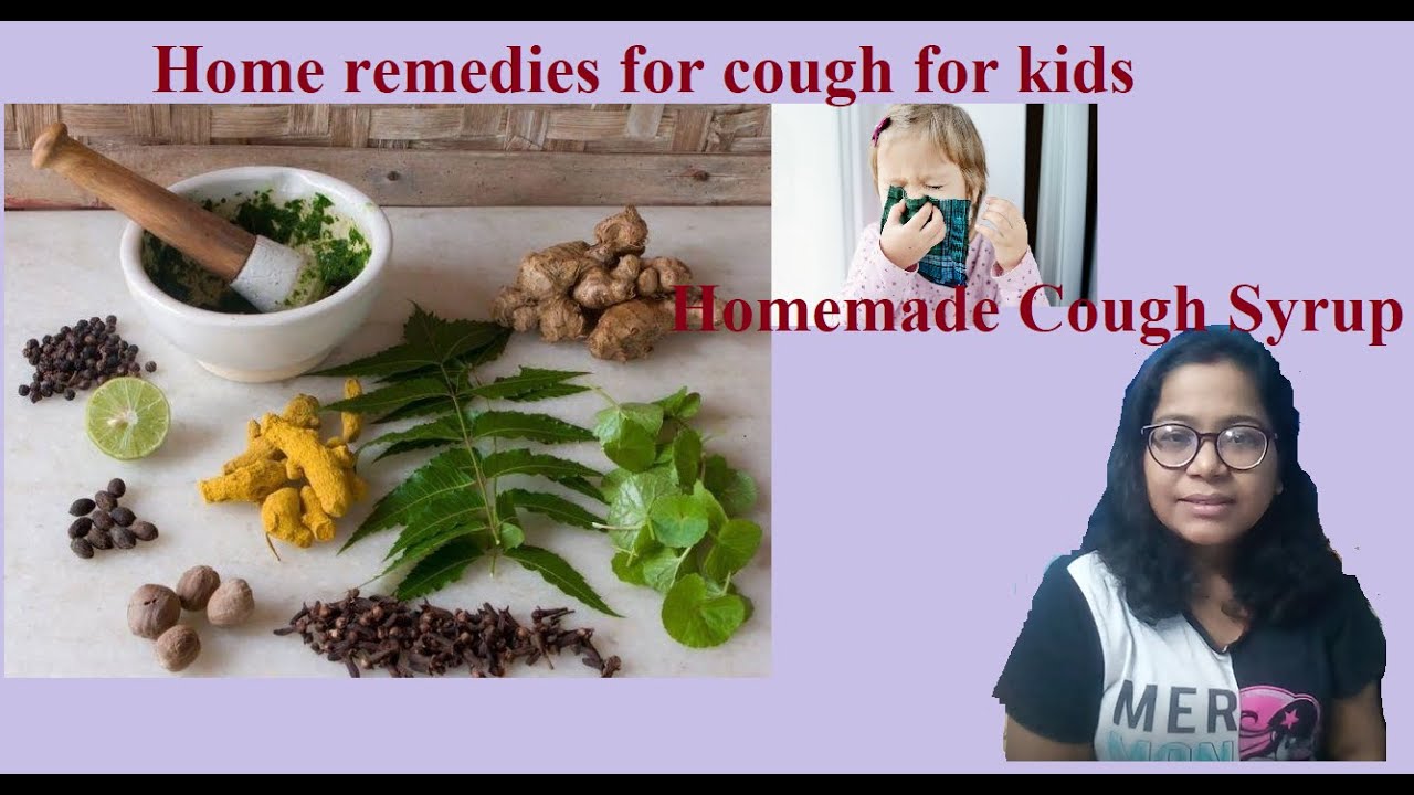 Homemade Cough Syrup Home remedies for cough for kids YouTube