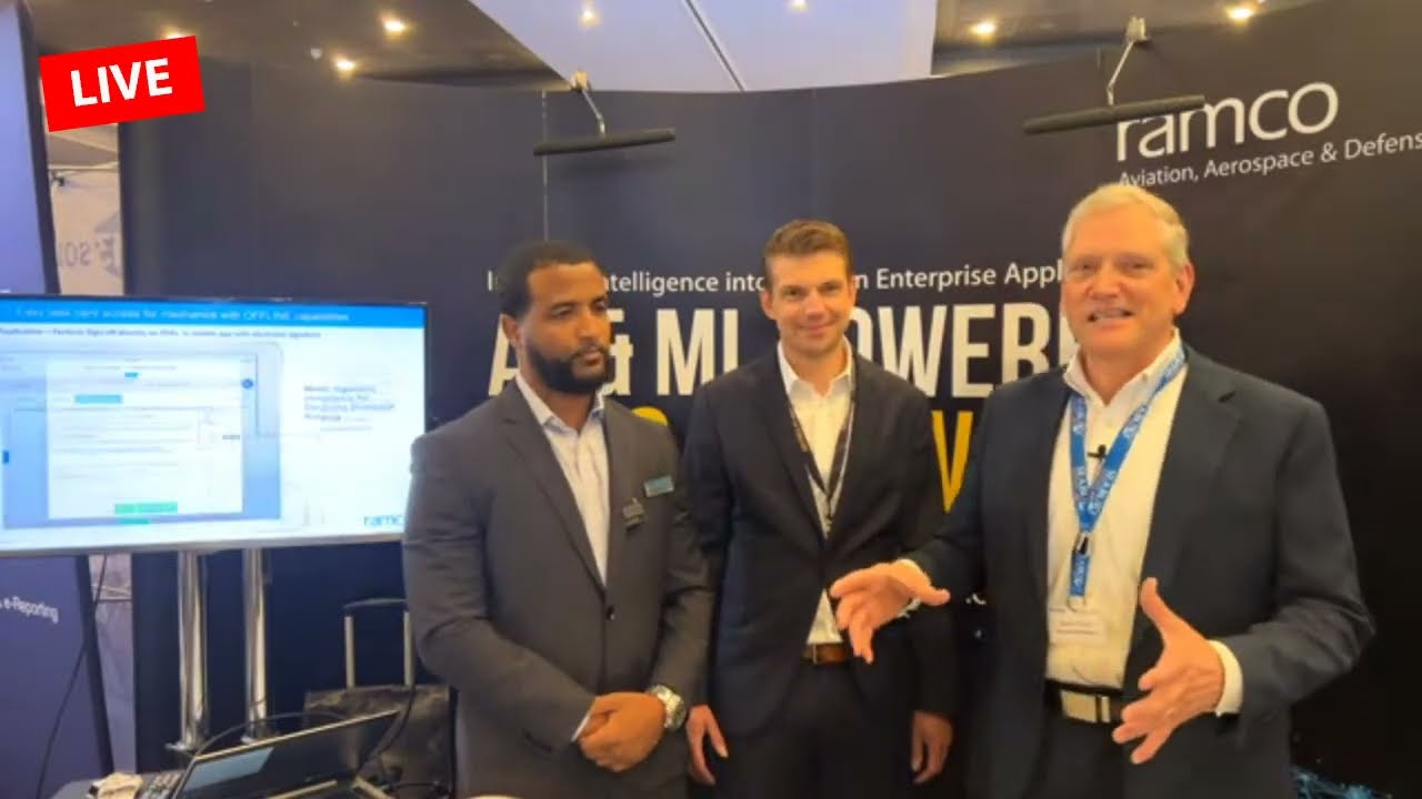 Aircraft IT Conference LHR | LIVE with Ramco 