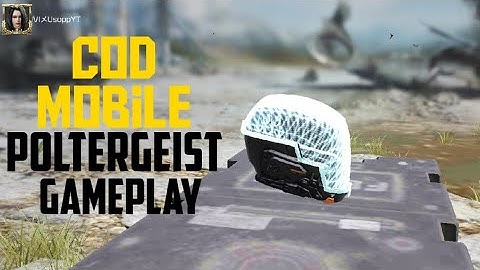 NEW CLASS POLTERGEIST GAMEPLAY (FIRST TRY) COD MOBILE