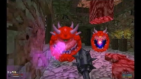 Alien Vendetta + Wrath of Cronos 1.4D for Doom 2 - Map 21: One Flew Over the Caco