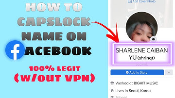 HOW TO CAPSLOCK NAME ON FACEBOOK | 100% LEGIT | 2021