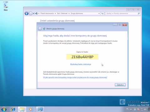 Wideo: Jak Skonfigurować Sieć Domową W Windows 7?