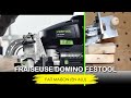 Fabrication fraiseuse domino df 500  df 700 festool en aluminium fait maison diy festool domino