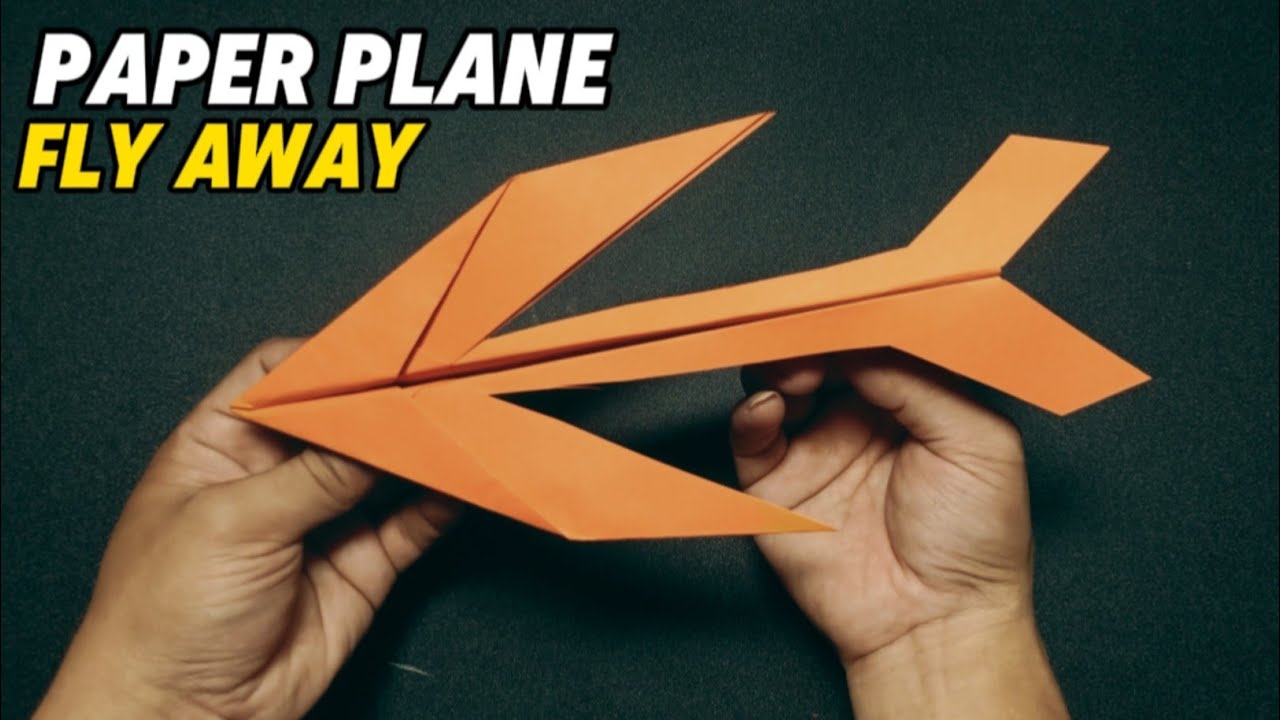 how to make a GOOD paper Airplane EASY " - YouTube