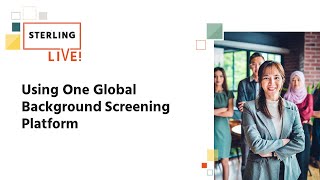 Using One Global Background Screening Platform