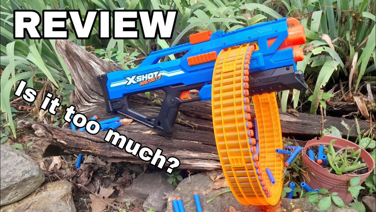 Xshot Insanity Mad Mega Barrel Review