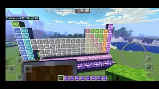 making periodic table in minecraft ||