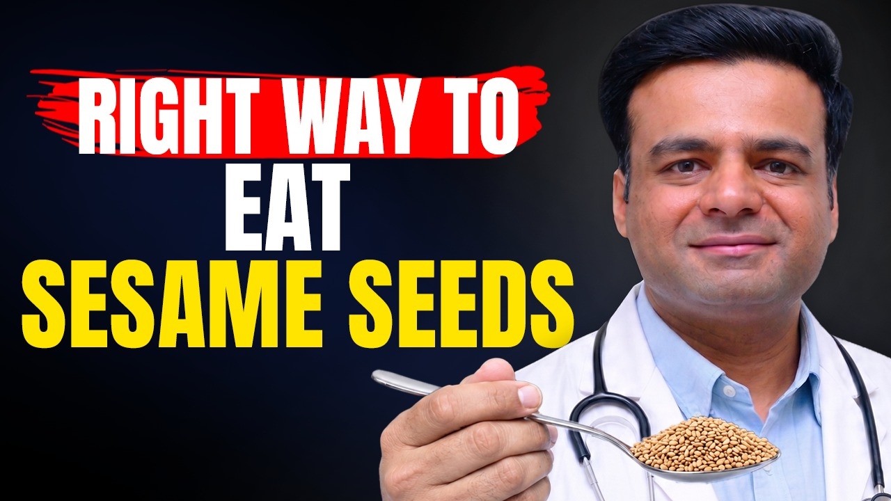 3 Mistakes That Make Sesame Seeds Useless - Right Way To Eat Them!
