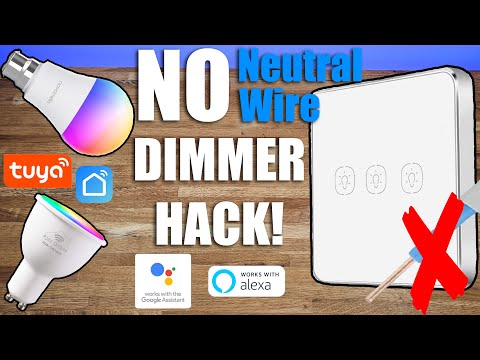 No Neutral Smart Light Dimmer Switch HACK!