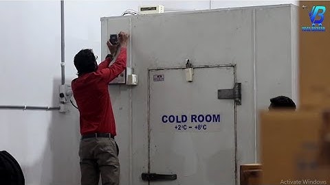 Wifi Data Logger Installation In Cold Room | Cold Room Monitoring | Vegabazaar