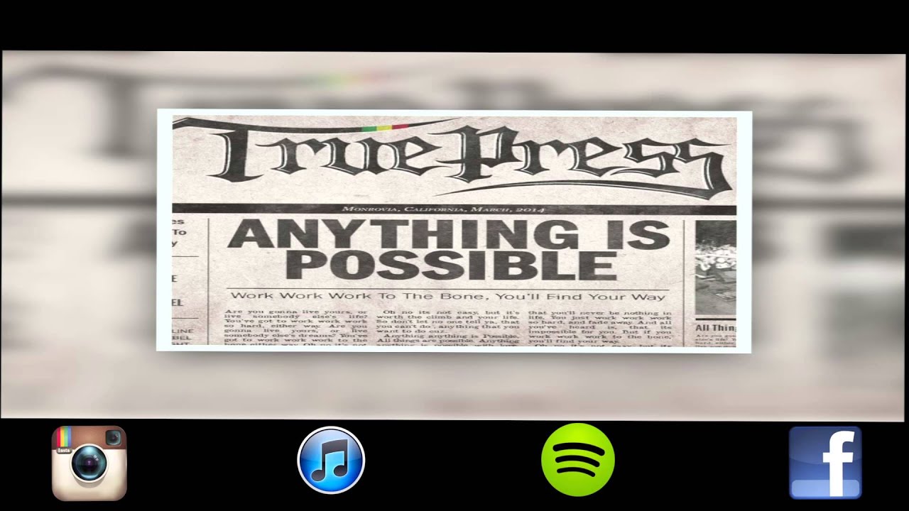 Watch True Press - Be Alright on YouTube Watch True Press - Be Alright on YouTube