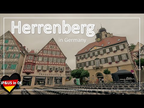 【Herrenberg①ドイツ】🇩🇪Walking in Herrenberg Germany / Day Trip from Stuttgart