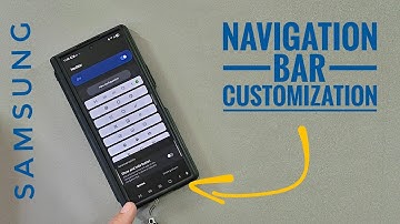 •Samsung | How To Customize the Navigation Bar with Good Lock