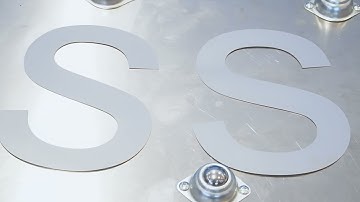 XUNKE CNC ROUTER used for metal letter manufacturing