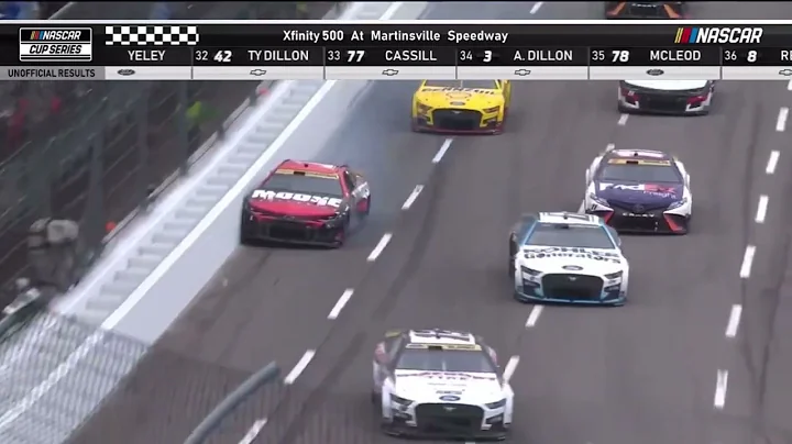 Ross Chastain with a VIDEO GAME move on the final lap makes his way into the championship!