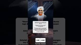 Doanya Adalah Kunci Kesuksesanmu Habib Umar