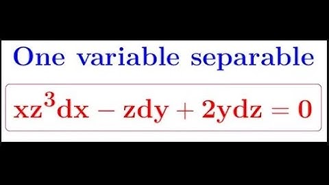 An amazing PDE problem on solving a Pfaffian differential equation when one variable is separable.