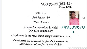 Theory of equation (sem-6) (2016-19) #BBMKU