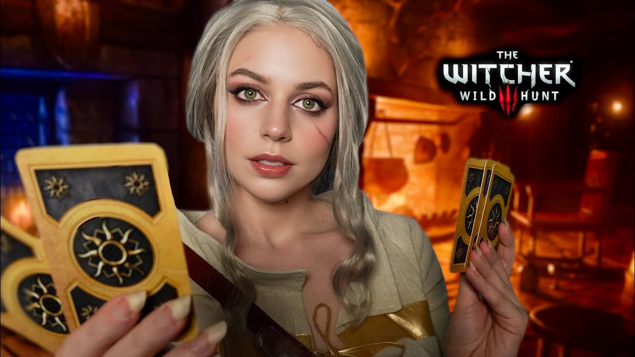 ASMR Ciri Teaches You How To Play Gwent ⚔️ (Witcher 3 Fantasy Roleplay, Soft-spoken, For Sleep)