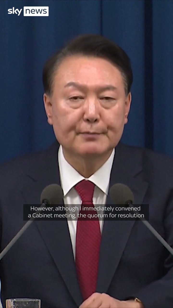 South Korean president lifts martial law order