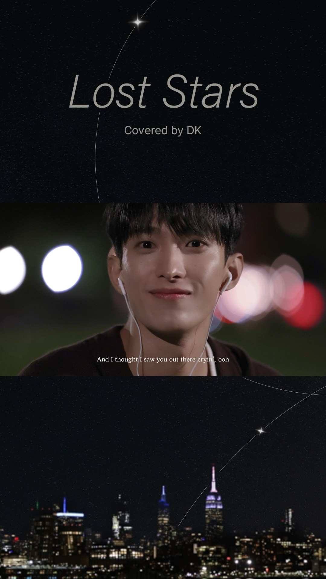 But are we all lost stars, tryin' to light up the dark? #DK #Lost_Stars #shorts