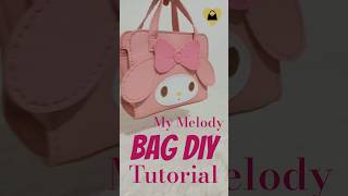 Heres A Step-By-Step Tutorial On How To Make A Mini Bag Kawaii My Melody Mini Bag Diy