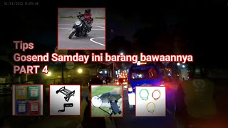 BARANG YANG DIBUTUHKAN DRIVER GOSEND SAMDAY‼️ PART 4