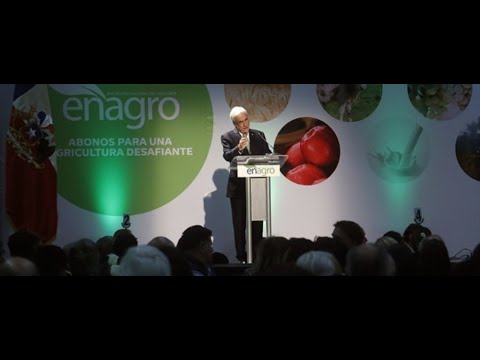 Presidente Sebastián Piñera en Enagro 2021