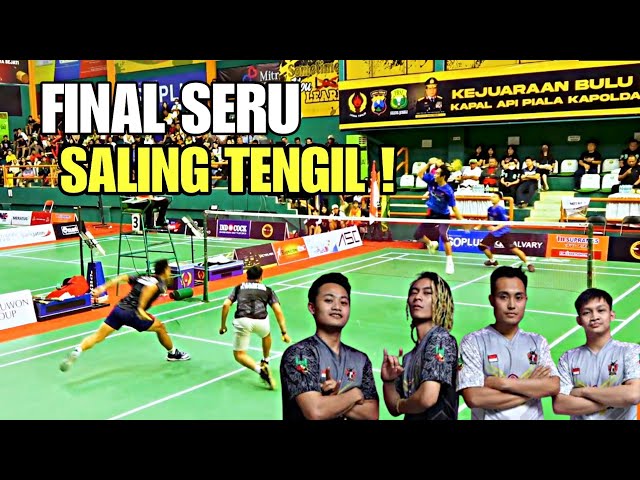 FINAL SALING TENGIL ANTARA Raja Tarkam Juan / Hafiz VS Agrippina / Akbar Bintang. Nice Angle Cam class=