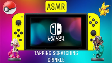 [ASMR] Nintendo Switch + collectibles | trigger assortment (no talking)