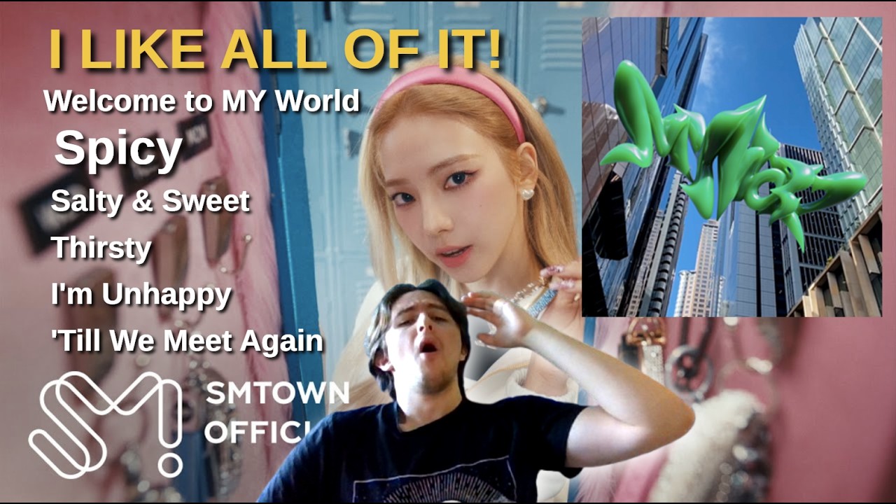 Near Perfect! aespa MY WORLD Album Reaction (Spicy MV)