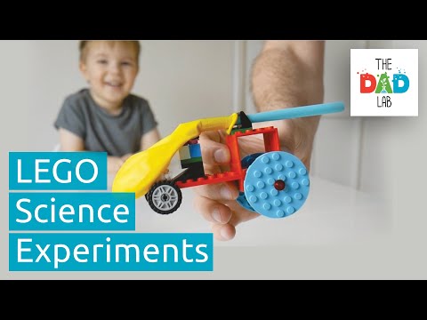 5 Science Experiments with LEGO Bricks | Kids Science | AD