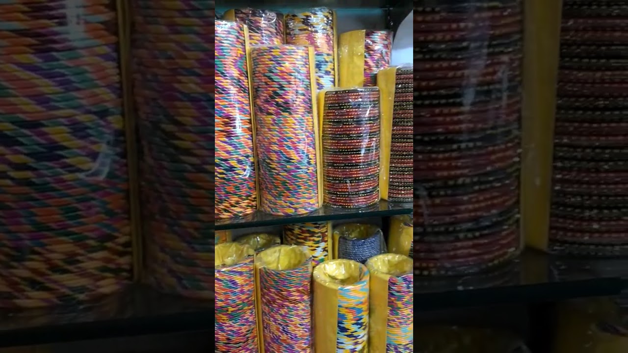 jaipur famous lakh ka chuda in badi choped😍|Pujo shopping|