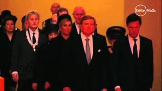 Netherlands remembers MH17 victims     01:23