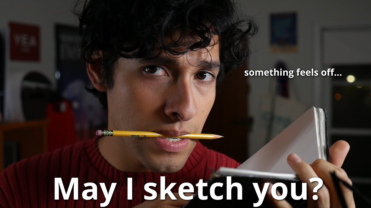 ASMR - Я хочу тебя нарисовать