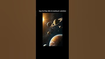 Day 8 of Day 365 of creating AI animation until the end of 2025 #aianimation #spaceexploration