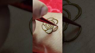 Front hand ✋ flower mehndi design 👌 #mehndi #henna #short #vairal