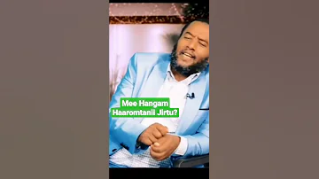 Garaajiin Hangamtokko Isin Haaromsee Jira 