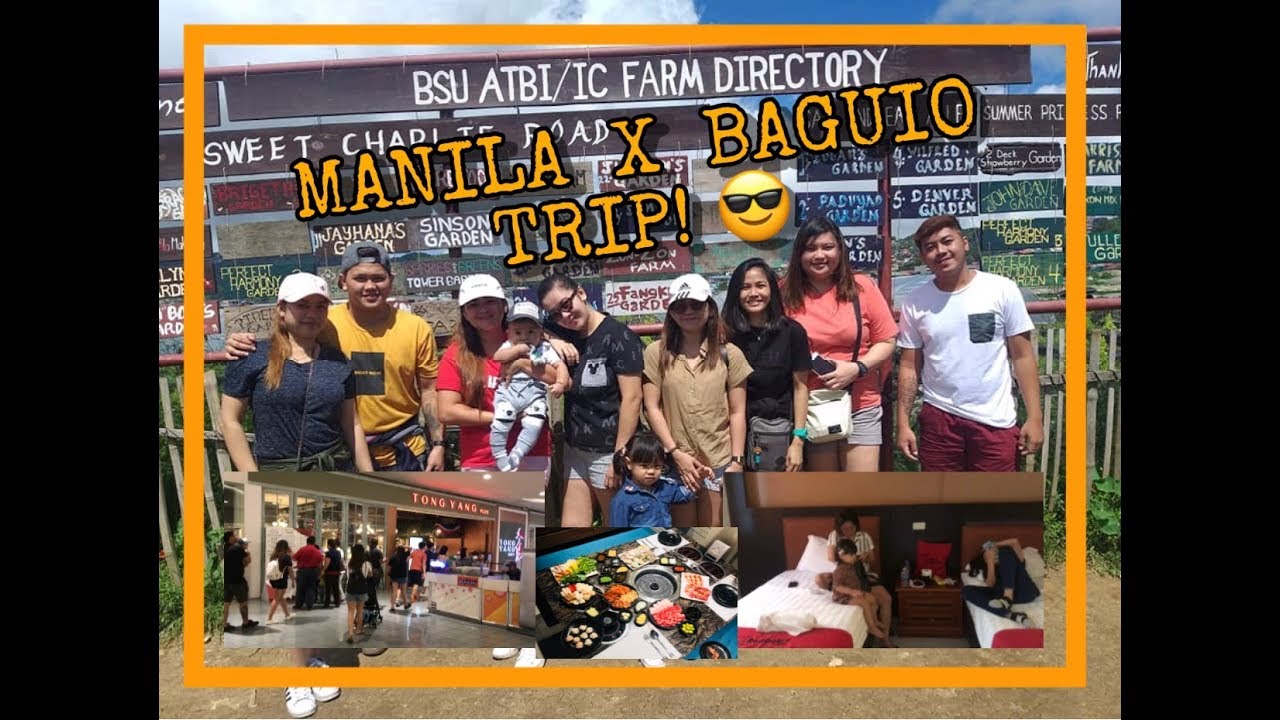 manila x baguio trip with friends (part I) // vlog 5 YouTube