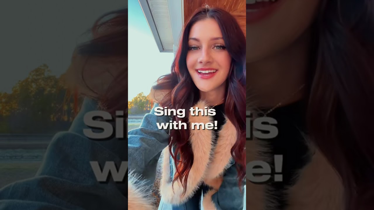 Duet this video and sing with me! :)