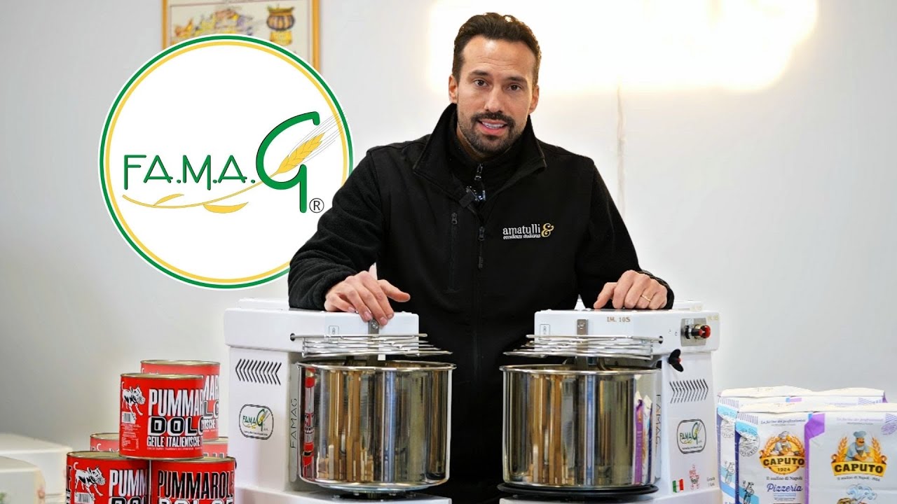 FAMAG GRILLETTA - Pizza-Teigmaschinen Vergleich! | IM5 IM8 IM10