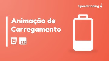Animação de Carregamento da Bateria | HTML e CSS