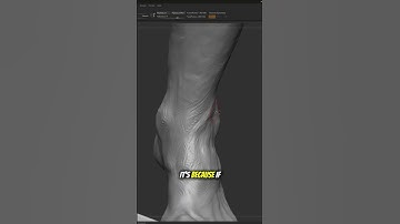 Why I Use The Rake Brush... #ZBrush #sculpting