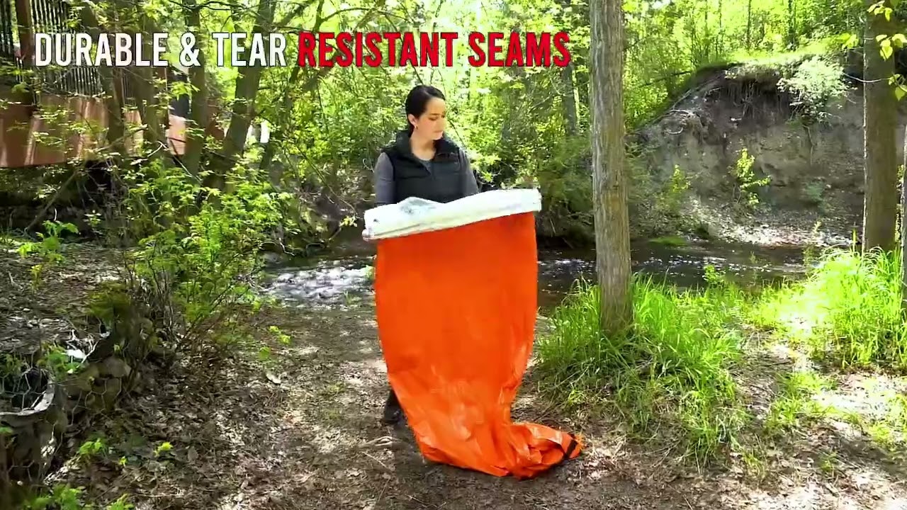 1 Pack Emergency Sleeping Bag Blanket Stuff Shelter Xtreme Cold,Survival