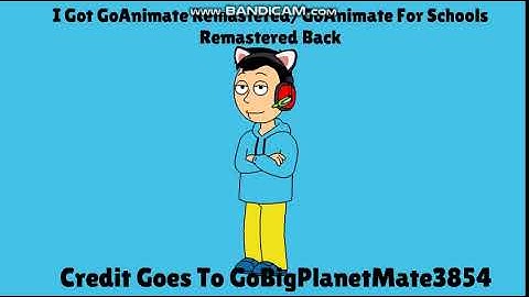 I Got GoAnimate Remastered/GA4SR Back (DO NOT ASK ME HOW I GET GAR/GA4SR BACK IN PUBLIC)
