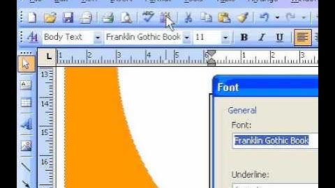 Microsoft Office Publisher 2003 Add or remove shadow from text in a text box