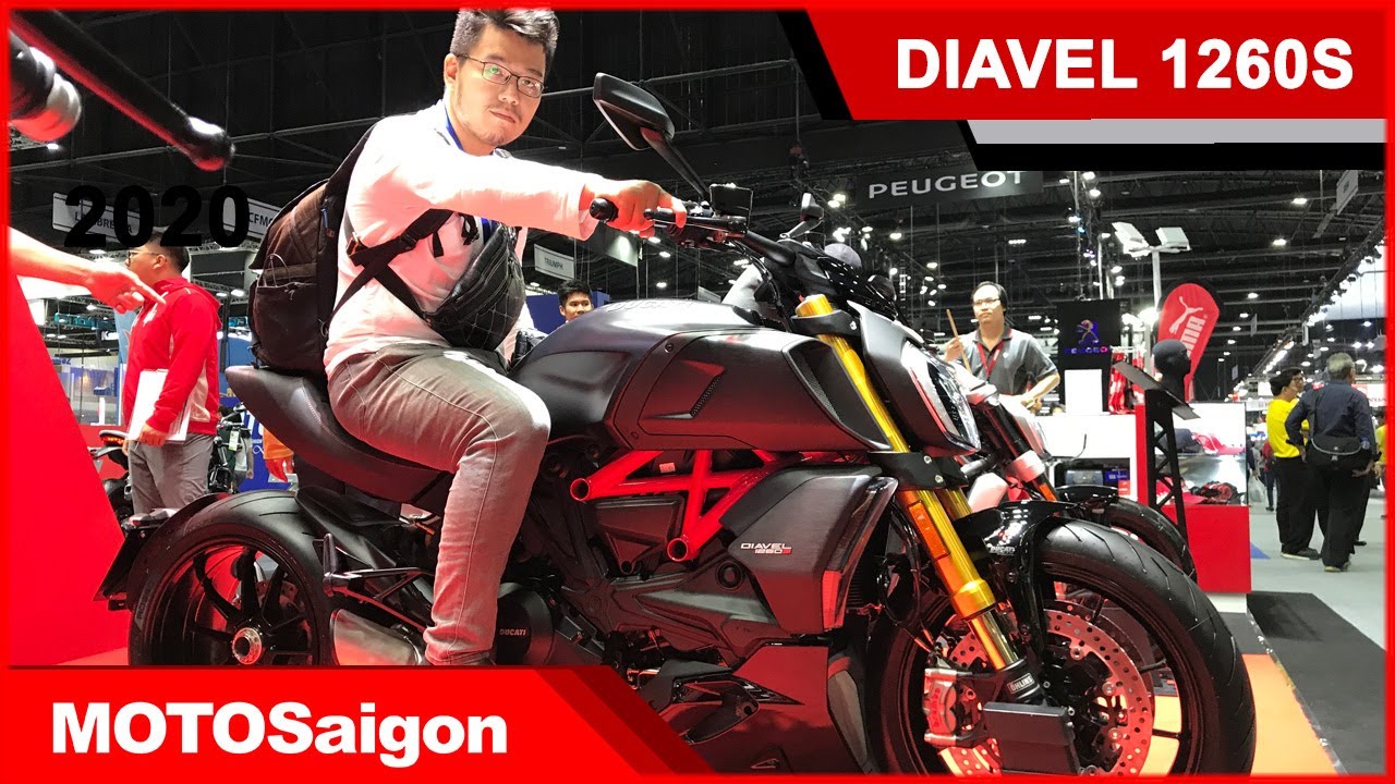 Môtô Ducati Diavel 1260 giá ngang xe hơi tại Việt Nam